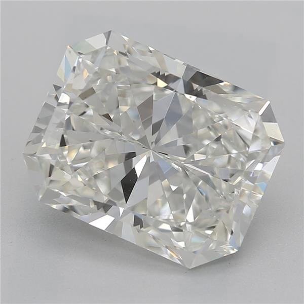 2.51ct J SI1 Rare Carat Ideal Cut Radiant Diamond