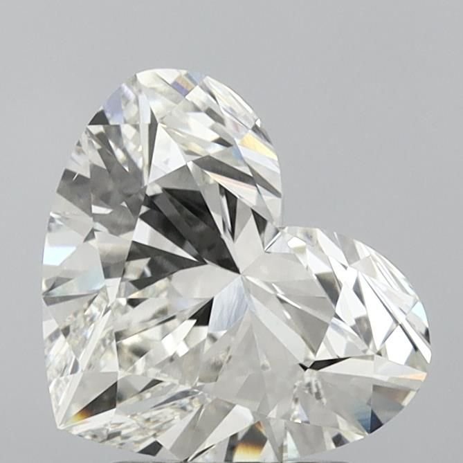 3.05ct I VS1 Rare Carat Ideal Cut Heart Lab Grown Diamond