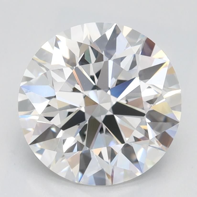 2.03ct D VVS1 Rare Carat Ideal Cut Round Lab Grown Diamond