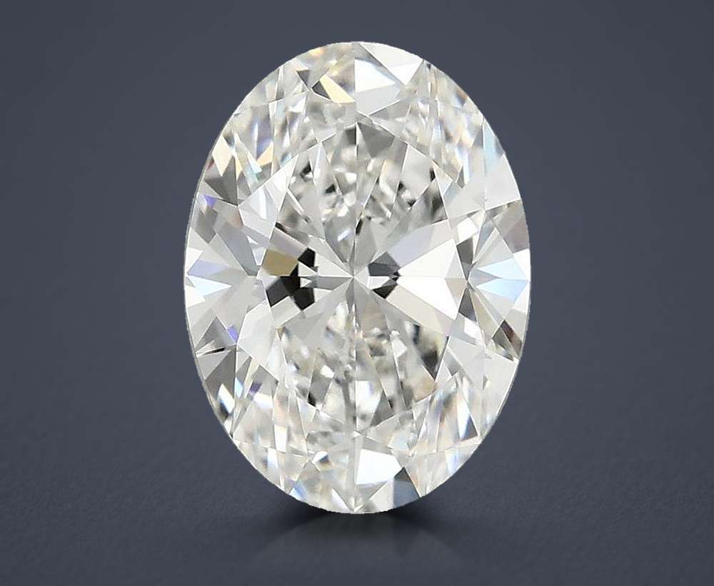 2.58 Carat Oval Lab Diamond