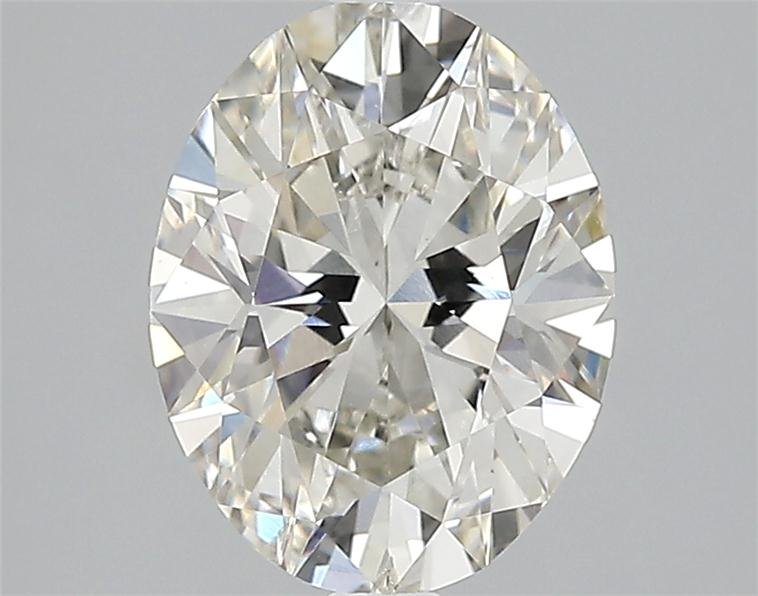 2.03ct I SI1 Rare Carat Ideal Cut Oval Lab Grown Diamond