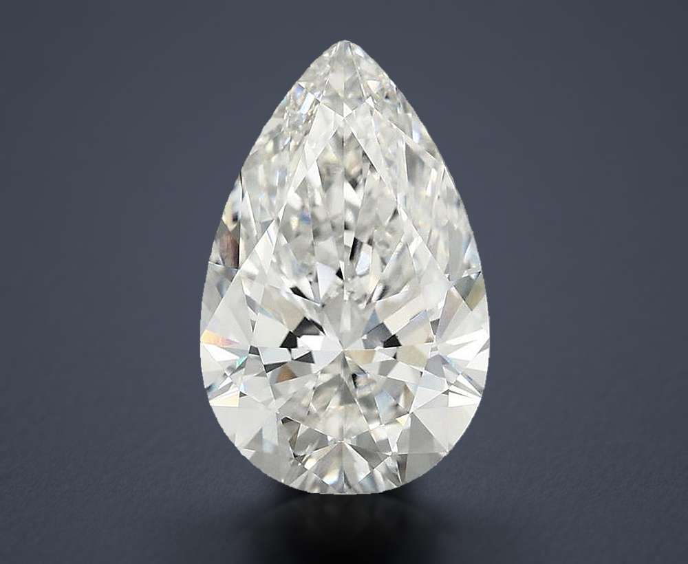 2.93 Carat Pear Lab Diamond