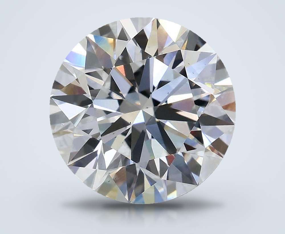 3.08 Carat Round Lab Diamond