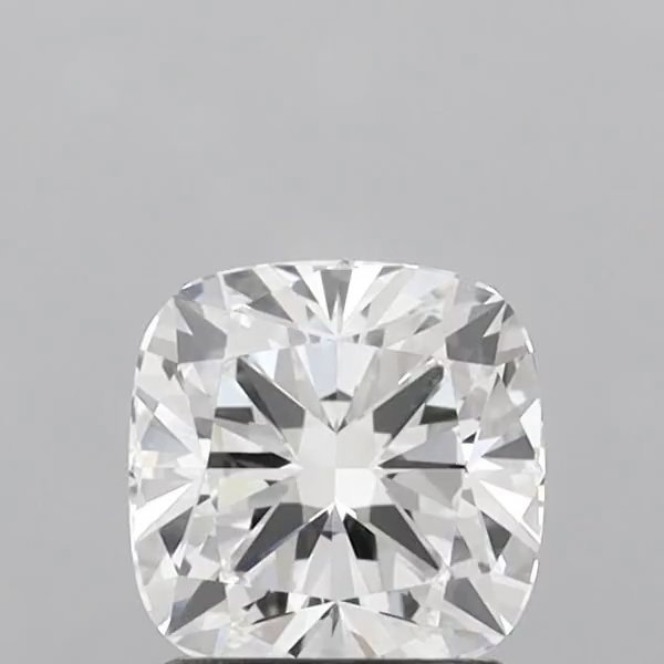 1.37ct E VVS2 Rare Carat Ideal Cut Cushion Lab Grown Diamond