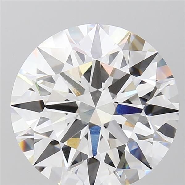 6.02 Carat Round Lab Diamond