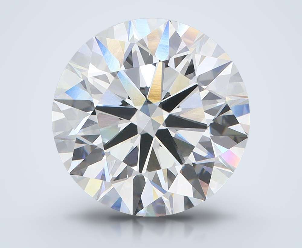 6.04 Carat Round Lab Diamond