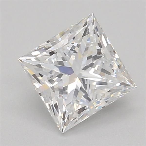 0.54ct D VS1 Rare Carat Ideal Cut Princess Lab Grown Diamond