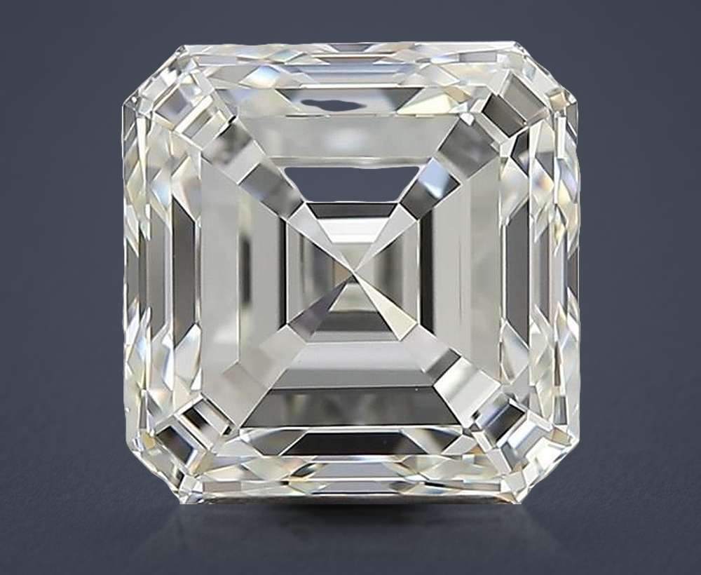 3.50 Carat Asscher Natural Diamond