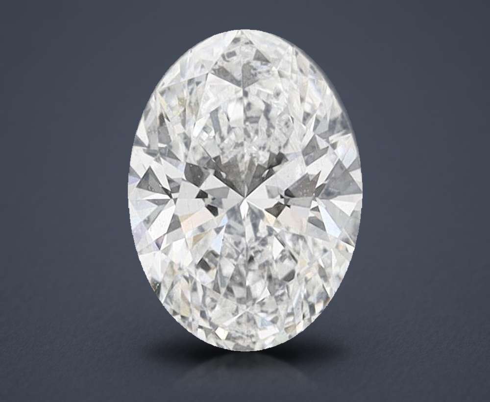 1.43 Carat Oval Lab Diamond