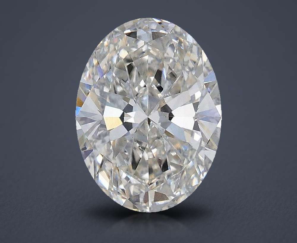 2.04 Carat Oval Lab Diamond