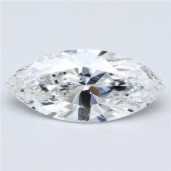 4.01ct E SI1 Excellent Cut Marquise Diamond