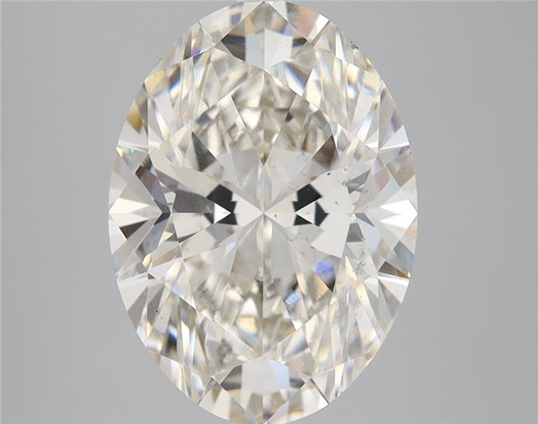 4.05ct I VS2 Very Good Cut Oval Lab Grown Diamond