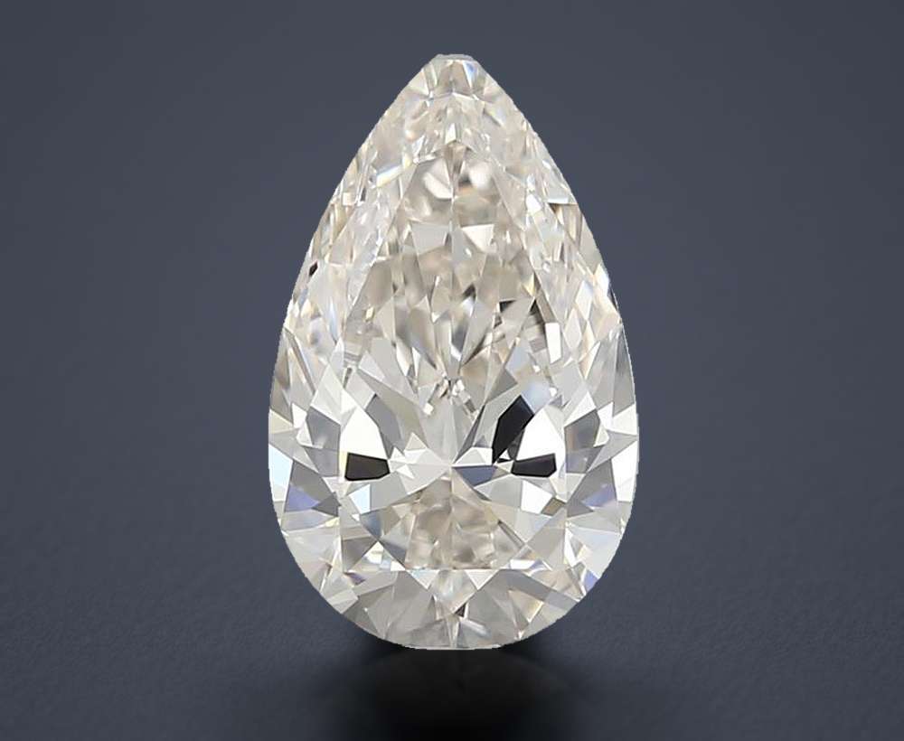 0.80 Carat Pear Natural Diamond