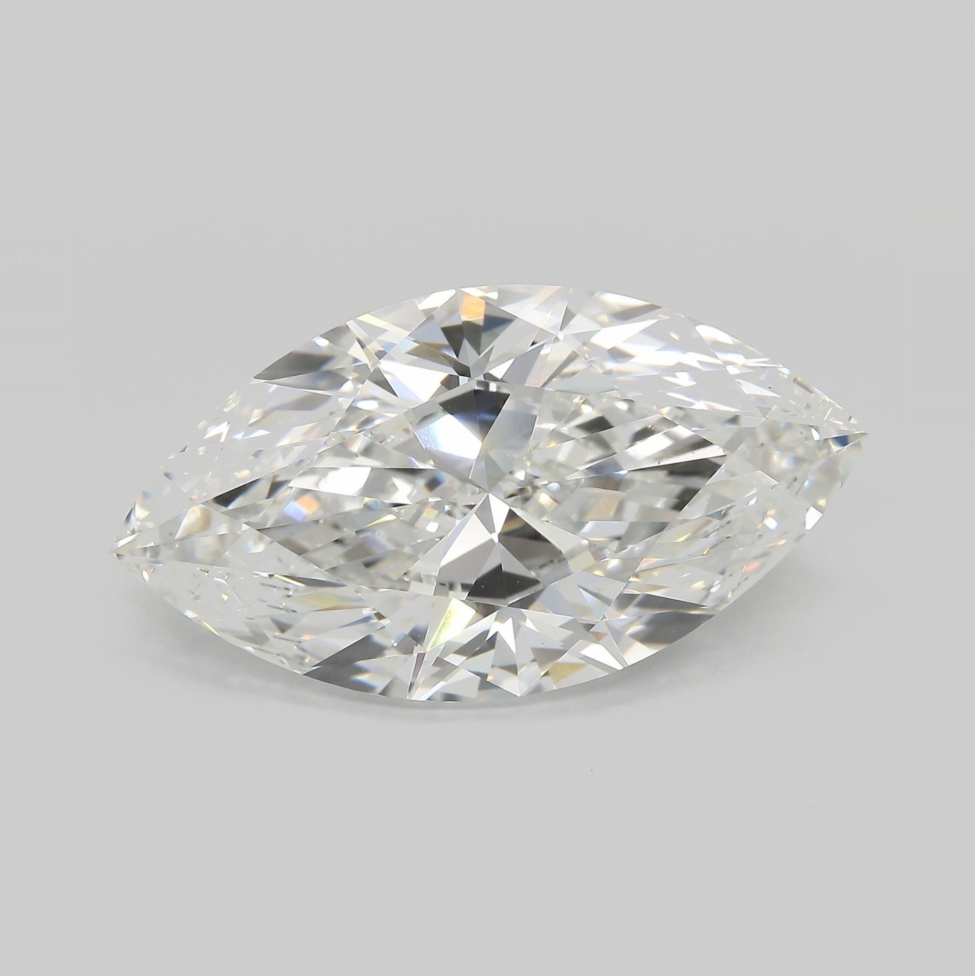 17.01ct F VVS2 Rare Carat Ideal Cut Marquise Lab Grown Diamond