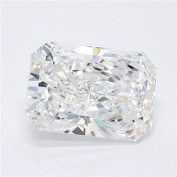 3.08ct E VS1 Rare Carat Ideal Cut Radiant Lab Grown Diamond