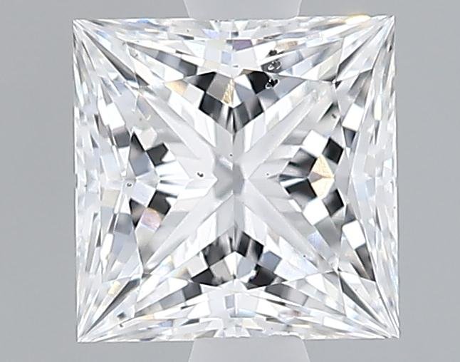 1.29ct E SI2 Rare Carat Ideal Cut Princess Lab Grown Diamond