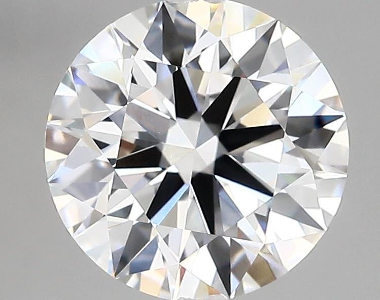 2.41ct E VVS1 Rare Carat Ideal Cut Round Lab Grown Diamond