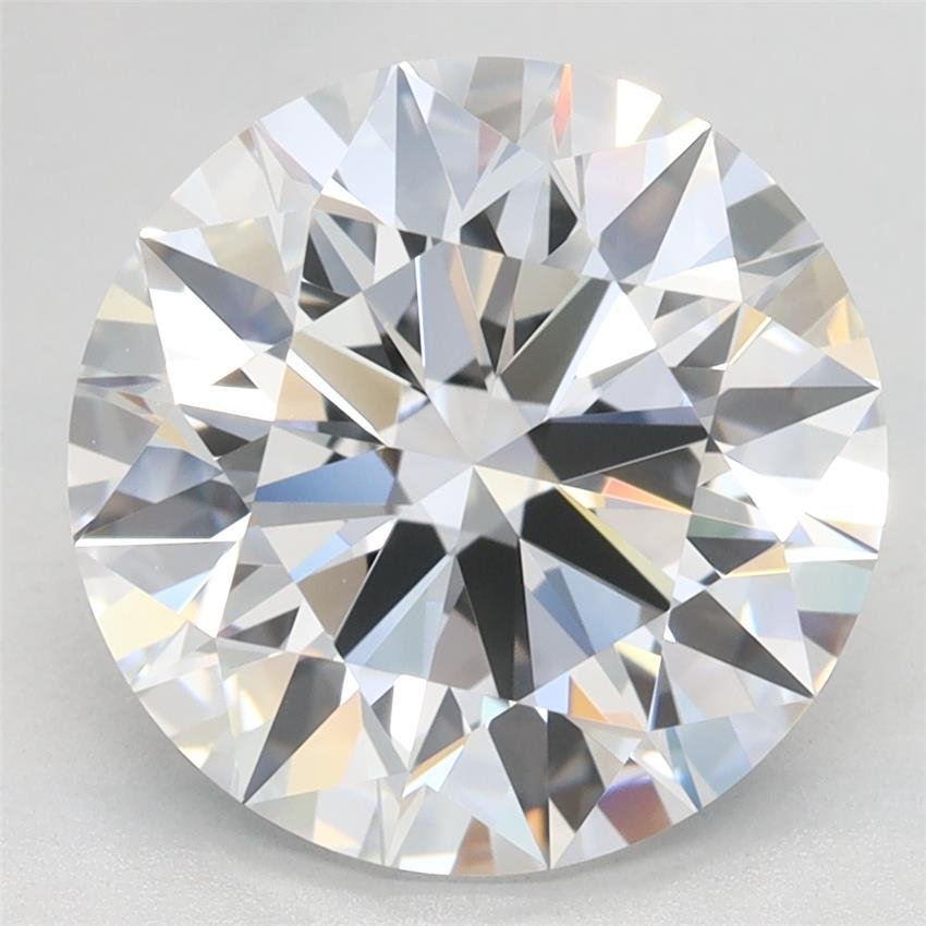 4.07ct D VVS1 Rare Carat Ideal Cut Round Lab Grown Diamond