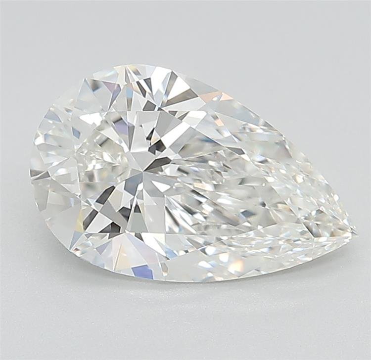 2.10ct G VVS2 Rare Carat Ideal Cut Pear Lab Grown Diamond