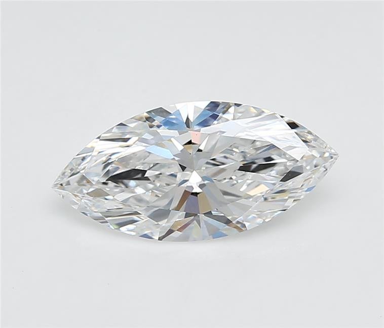 3.02ct D VS1 Rare Carat Ideal Cut Marquise Lab Grown Diamond