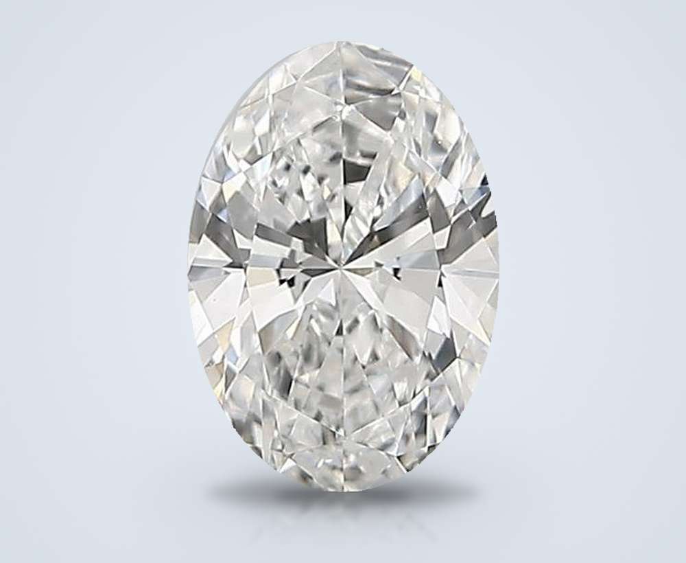 0.61 Carat Oval Lab Diamond