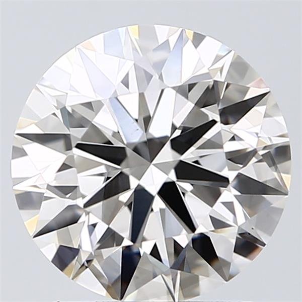 1.88ct H SI1 Rare Carat Ideal Cut Round Lab Grown Diamond