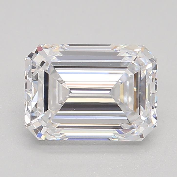 1.42ct D VS1 Rare Carat Ideal Cut Emerald Lab Grown Diamond