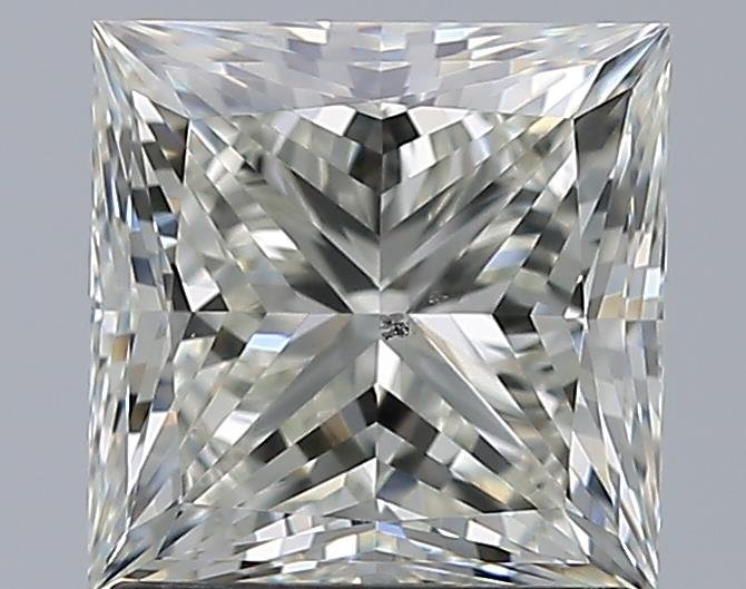 1.70ct J SI1 Rare Carat Ideal Cut Princess Diamond