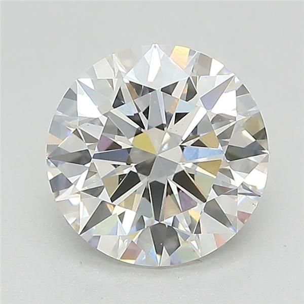 2.06ct F VS2 Rare Carat Ideal Cut Round Lab Grown Diamond