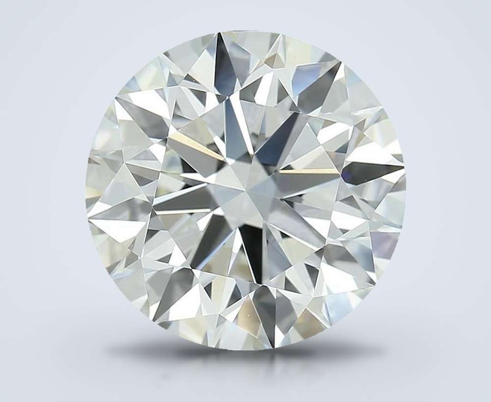 4.05 Carat Round Natural Diamond