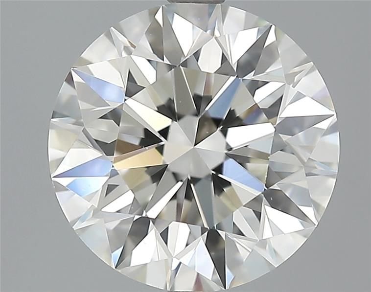 3.23ct J VVS2 Rare Carat Ideal Cut Round Diamond