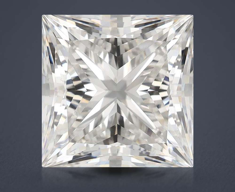 7.66 Carat Princess Lab Diamond
