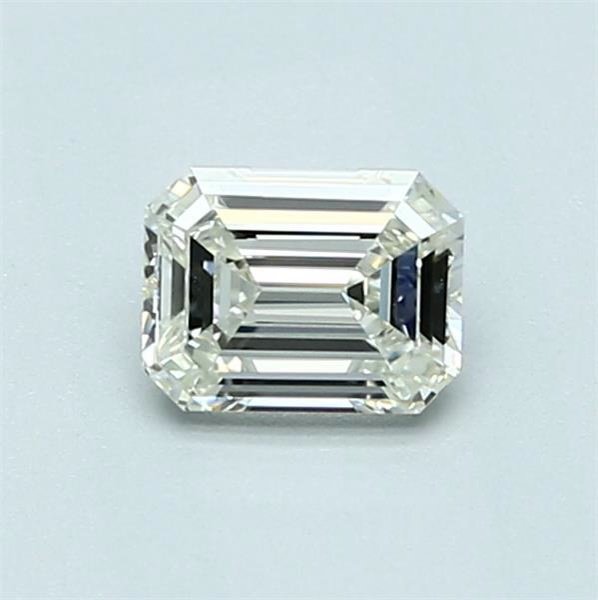 0.60ct J VVS1 Rare Carat Ideal Cut Emerald Diamond