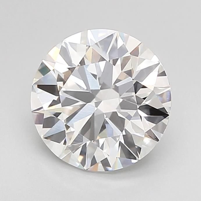 2.03ct D VVS2 Rare Carat Ideal Cut Round Lab Grown Diamond
