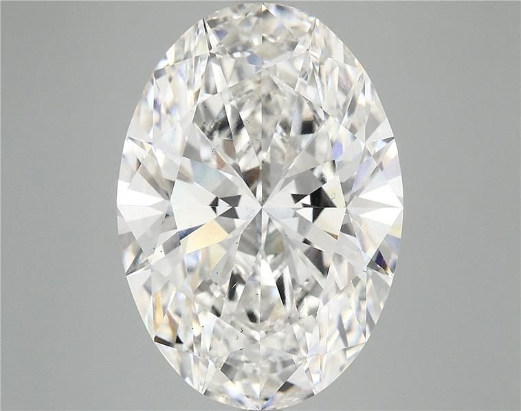 10.15ct F VS2 Rare Carat Ideal Cut Oval Lab Grown Diamond