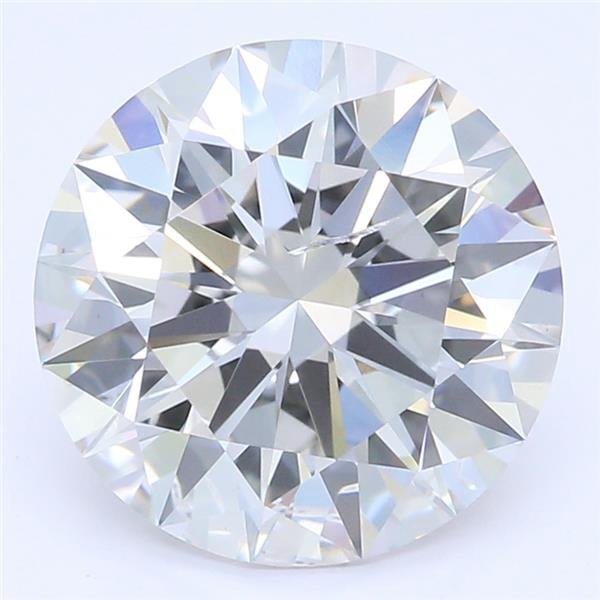 1.88ct H SI1 Rare Carat Ideal Cut Round Lab Grown Diamond