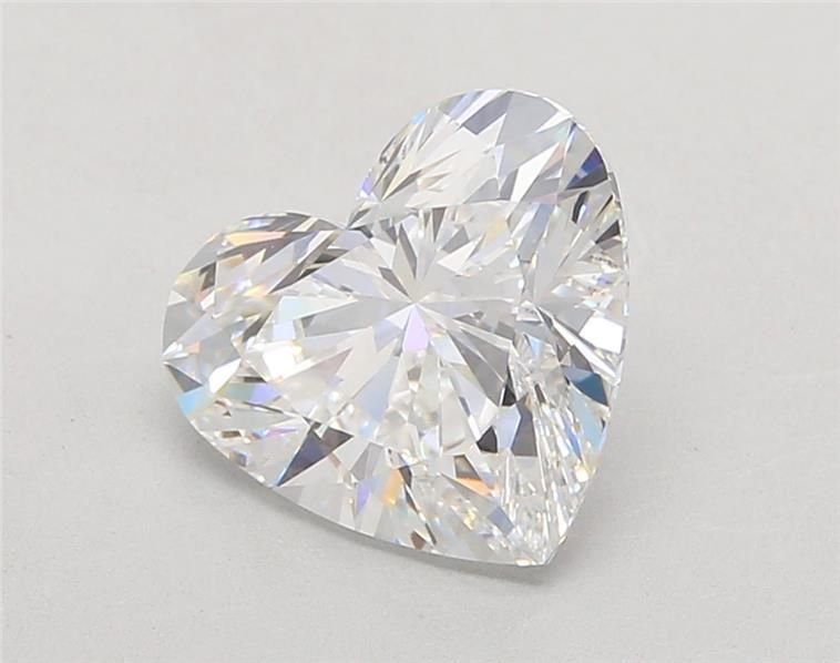 3.05ct E VS1 Rare Carat Ideal Cut Heart Lab Grown Diamond