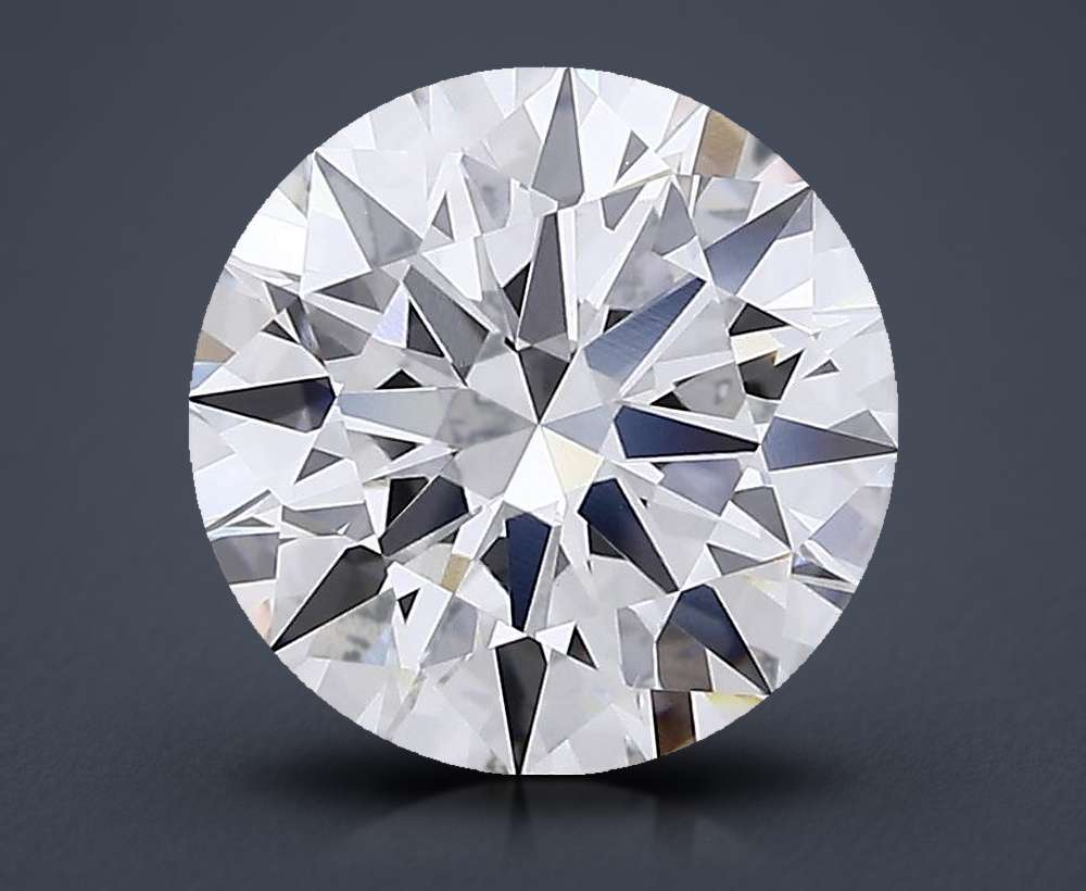 3.46 Carat Round Lab Diamond