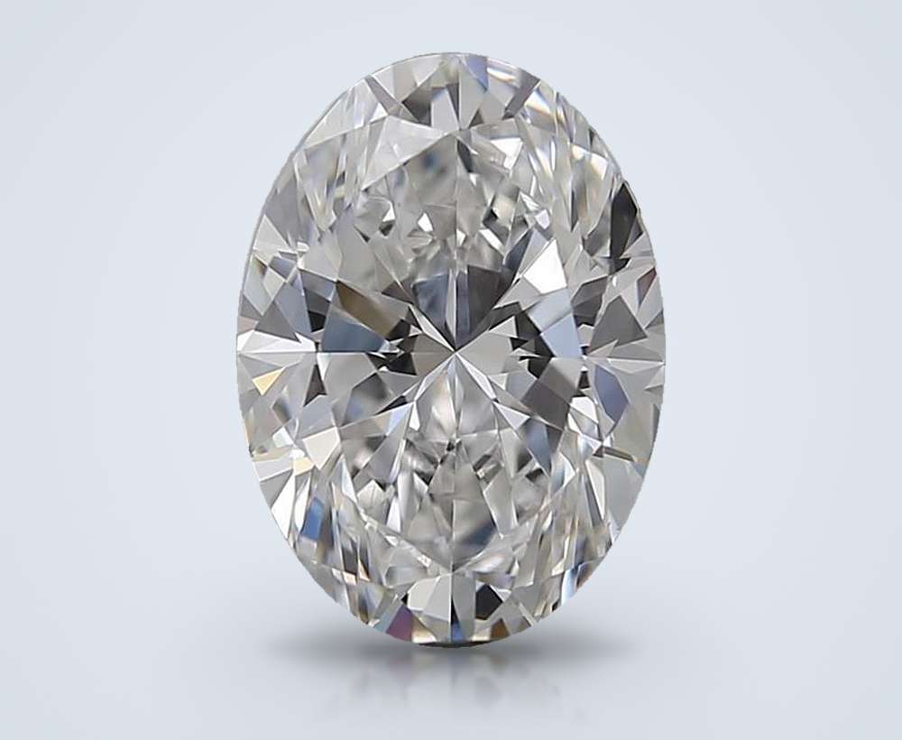 3.50 Carat Oval Lab Diamond