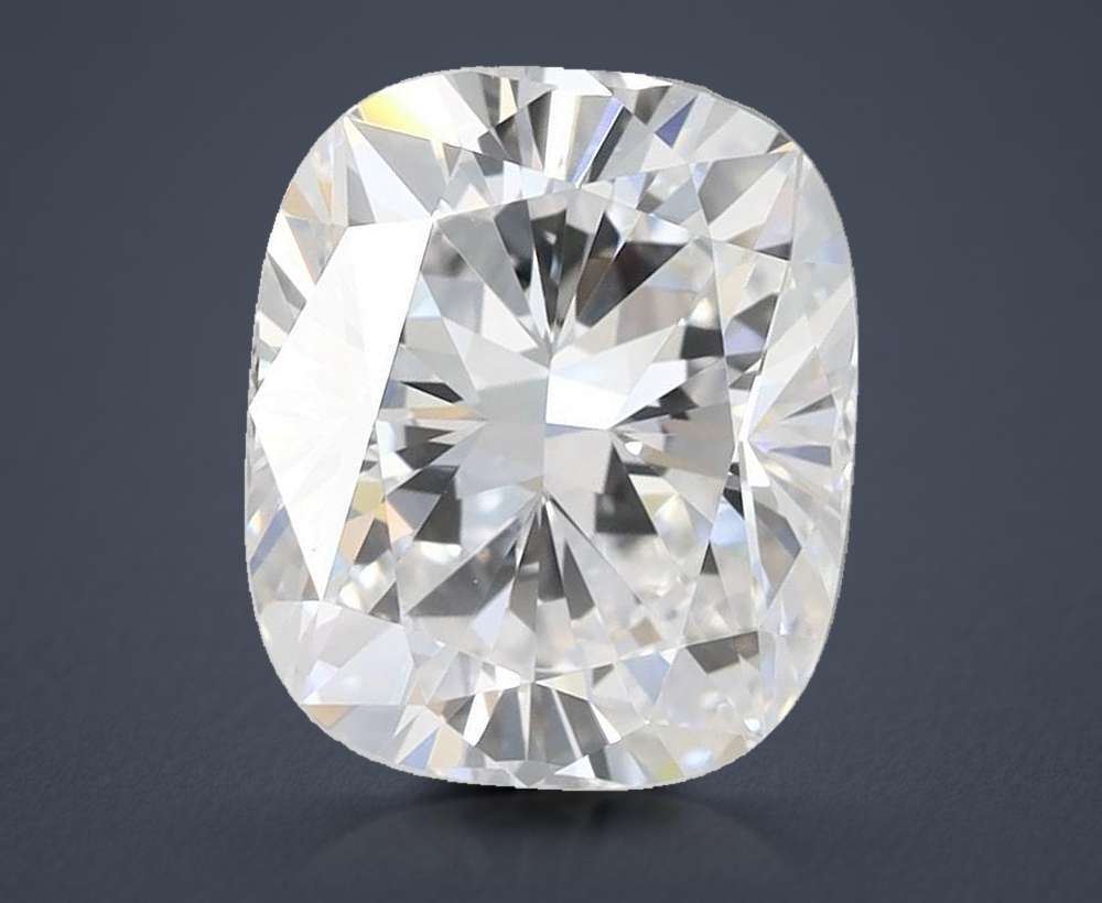 2.42 Carat Cushion Lab Diamond