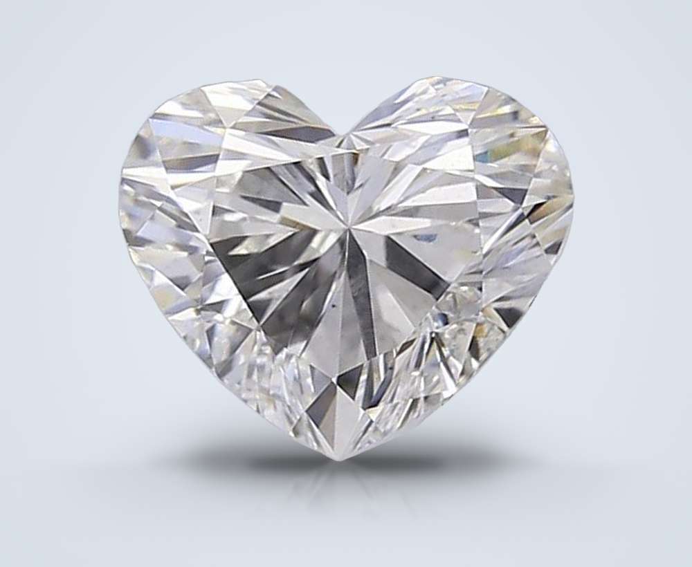 0.88 Carat Heart Lab Diamond
