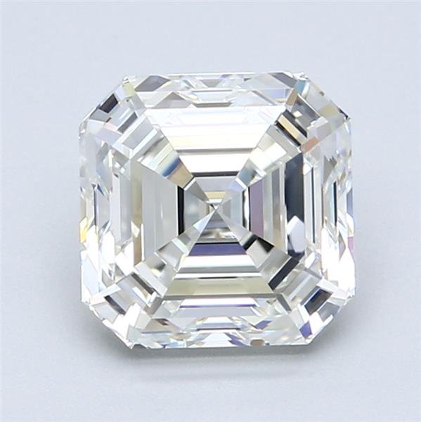 2.70ct H VS1 Rare Carat Ideal Cut Asscher Diamond