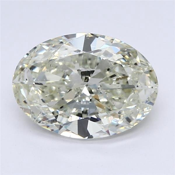 2.01ct K SI2 Excellent Cut Oval Diamond