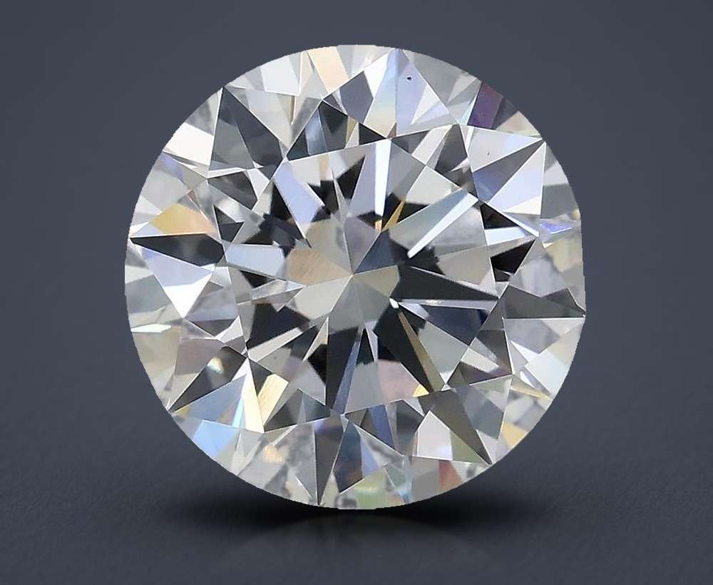 3.31 Carat Round Lab Diamond