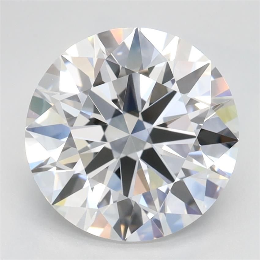 2.49ct D IF Rare Carat Ideal Cut Round Lab Grown Diamond