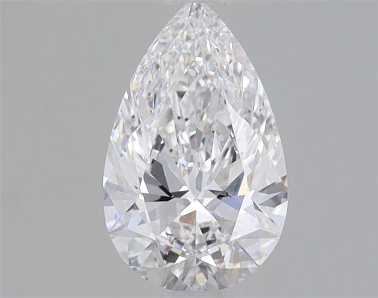 0.71ct E SI1 Rare Carat Ideal Cut Pear Lab Grown Diamond