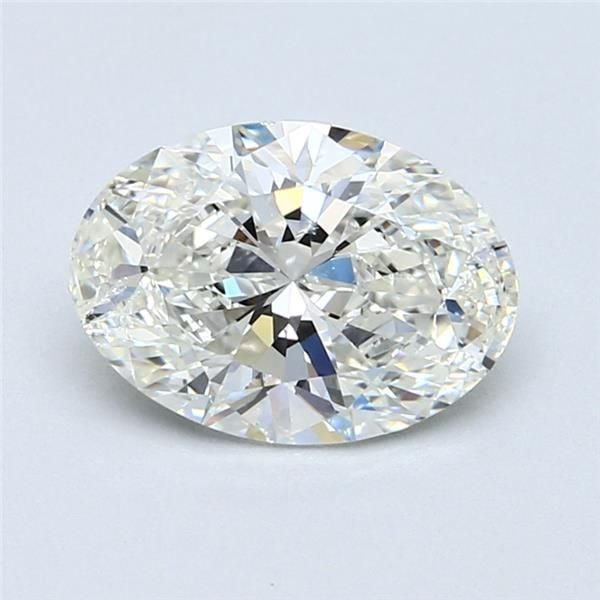 2.01ct I SI2 Rare Carat Ideal Cut Oval Diamond