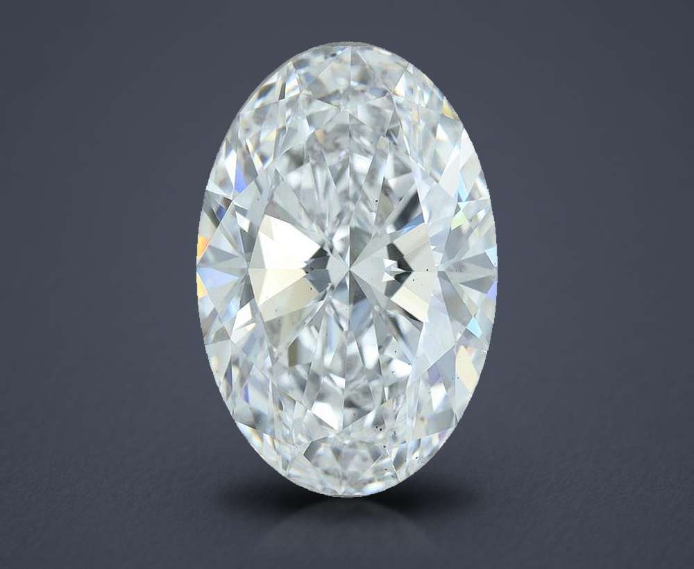 6.01 Carat Oval Lab Diamond