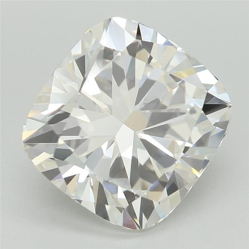 4.07ct F VVS2 Rare Carat Ideal Cut Cushion Lab Grown Diamond