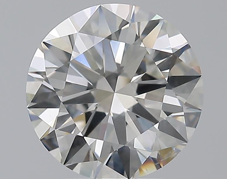 2.51ct H SI2 Rare Carat Ideal Cut Round Diamond